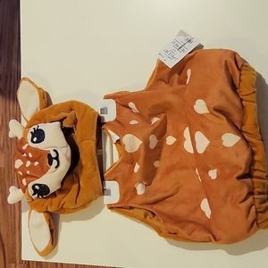 𝅺BLUSHING Doe 2 Piece Set Children Costume